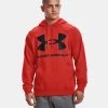 'Under Armour' Men's Rival Fleece Big Logo Hoodie - Radiant Red / Black -cowboy shop V5 1357093 839 FC 1024x1024@2x