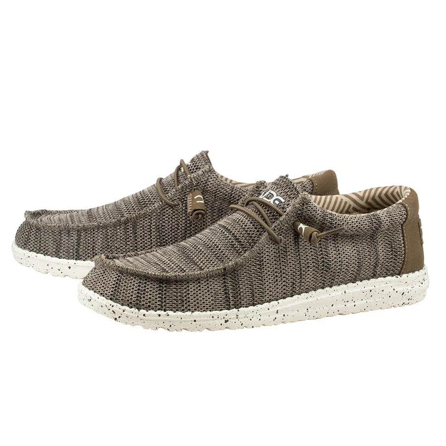 'Hey Dude' Men's Wally Sox - Brown 3 'Hey Dude' Men's Wally Sox - Brown