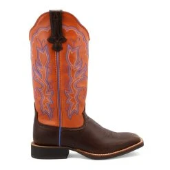 Twisted X Boots 'Twisted X' Women's 13" Ruff Stock Western Square Toe - Brown / Orange 14 Twisted X Boots 'Twisted X' Women's 13" Ruff Stock Western Square Toe - Brown / Orange -cowboy shop WRS0033.02 4800x4800 R 1024x1024@2x