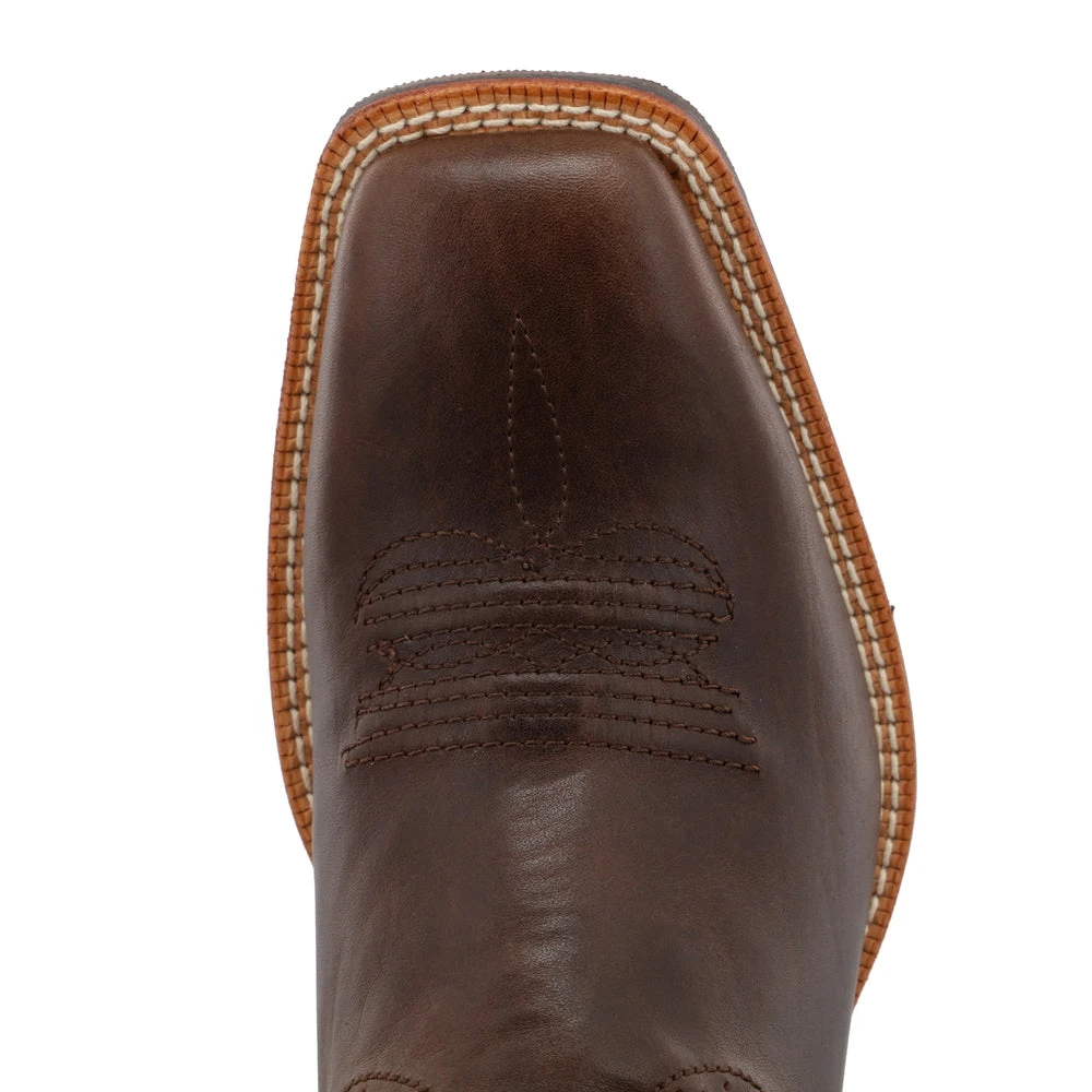 Twisted X Boots 'Twisted X' Women's 13" Ruff Stock Western Square Toe - Brown / Orange 4 Twisted X Boots 'Twisted X' Women's 13" Ruff Stock Western Square Toe - Brown / Orange - Image 2