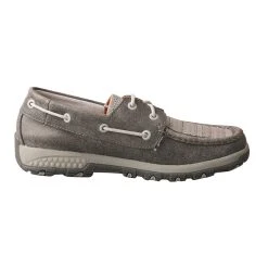 Twisted X Boots 'Twisted X' Women's Cellstretch Boat - Grey -cowboy shop WXC0007.04 1024x1024@2x