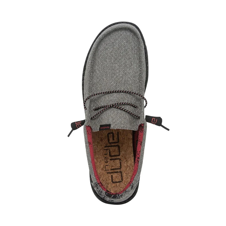 'Hey Dude' Men's Wally Eco Ascend - Ripstop Grey 4 'Hey Dude' Men's Wally Eco Ascend - Ripstop Grey - Image 2