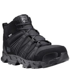 'Timberland Pro' Men's Powertrain Mid ESD Alloy Toe - Black / Gray -cowboy shop adm 5 1024x1024@2x