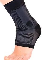 ING SOURCE, INC 'OS1st' OS1-3534 - Ankle Brace Sleeve (Left) - Black