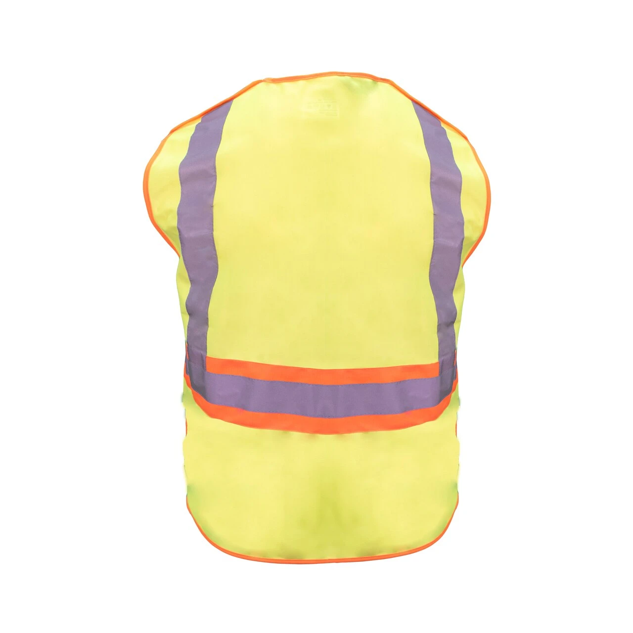 'KEY' Men's Break-A-Way Solid Vest - Hi-Vis Yellow 4 'KEY' Men's Break-A-Way Solid Vest - Hi-Vis Yellow - Image 2