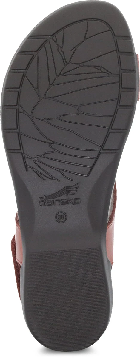 'Dansko' Women's Reece - Orange Waxy Burnished 5 'Dansko' Women's Reece - Orange Waxy Burnished - Image 3