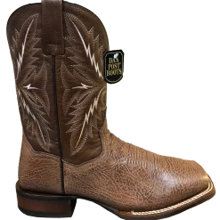 Dan Post Boot Co 'Dan Post' Men's 11" Western Square Toe - Brown / Cognac