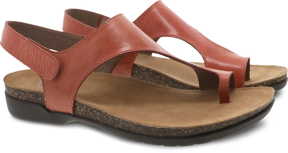 'Dansko' Women's Reece - Orange Waxy Burnished 7 'Dansko' Women's Reece - Orange Waxy Burnished - Image 5