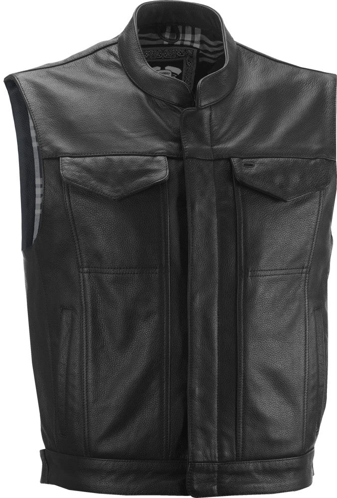 'Highway 21' Men's Magnum Vest - Black 3 'Highway 21' Men's Magnum Vest - Black