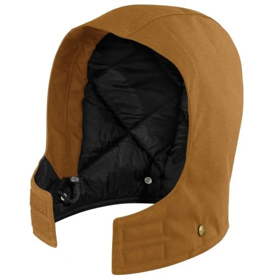 'Carhartt' Arctic Quilt Lined Duck Hood - Carhartt Brown 3 'Carhartt' Arctic Quilt Lined Duck Hood - Carhartt Brown