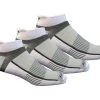 'Saucony' Men's Inferno No-Show Tab 3-Pack Socks - White / Light Gray / Heather Gray 2 'Saucony' Men's Inferno No-Show Tab 3-Pack Socks - White / Light Gray / Heather Gray -cowboy shop m22170 100 1024x1024@2x