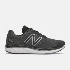 'New Balance' Men's Fresh Foam 680v7 - Black W/Star Glo