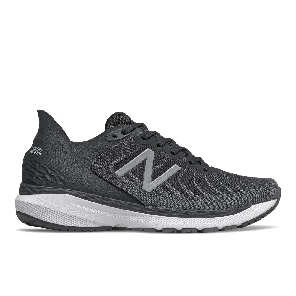 'New Balance' Men's Fresh Foam Stability - Black / White / Phantom 3 'New Balance' Men's Fresh Foam Stability - Black / White / Phantom
