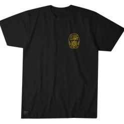 Howitzer Clothing 'Howitzer' Men's Freedom Lager Short Sleeve Tee - Black