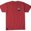 Howitzer Clothing 'Howitzer' Men's Roam Free Short Sleeve Tee - Red Heather