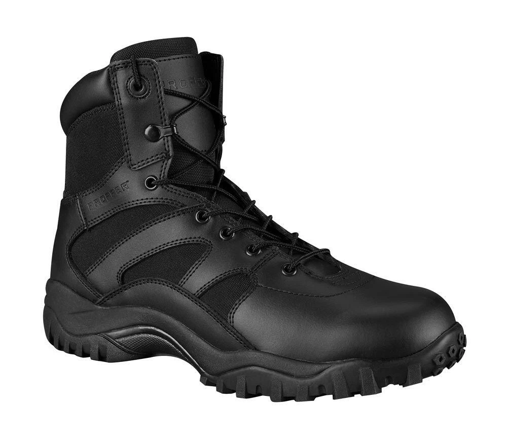 'Propper' Unisex 8" Side Zip Tactical Duty Boot - Black 3 'Propper' Unisex 8" Side Zip Tactical Duty Boot - Black