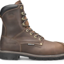 DOUBLE H 'Matterhorn' Men’s 8” Corvus EH WP Comp Toe - Brown