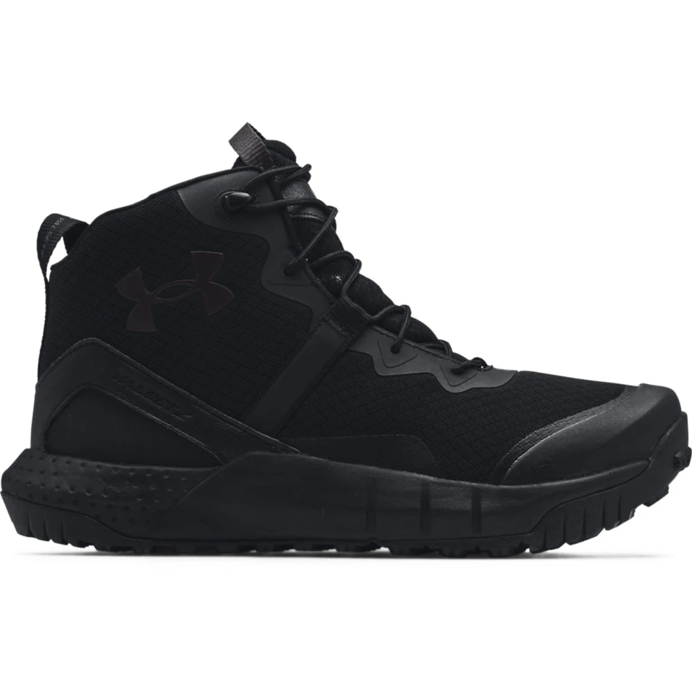 'Under Armour' Men's 6" Micro G® Valsetz Mid Tactical Boots - Black 3 'Under Armour' Men's 6" Micro G® Valsetz Mid Tactical Boots - Black