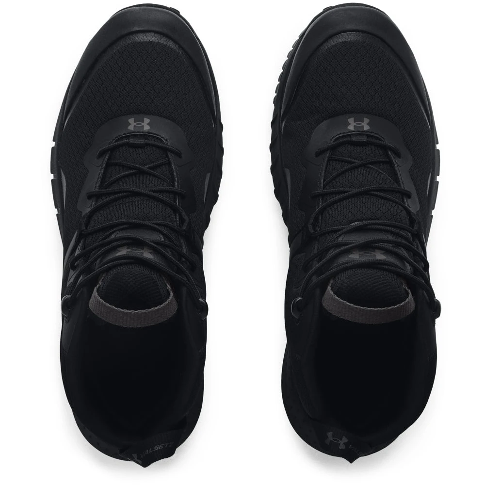'Under Armour' Men's 6" Micro G® Valsetz Mid Tactical Boots - Black 4 'Under Armour' Men's 6" Micro G® Valsetz Mid Tactical Boots - Black - Image 2