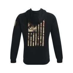 'Under Armour' Men's Freedom Flag Hoodie - Black