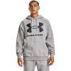 'Under Armour' Men's Rival Fleece Big Logo Hoodie - Mod Grey Light Heather / Onyx White -cowboy shop s7.V5 1357093 011 FC Main 1024x1024@2x