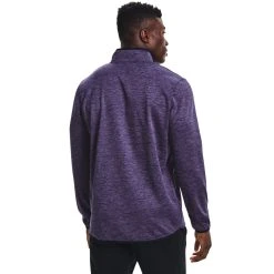 'Under Armour' Men's 1/2 Zip Fleece - Twilight Purple / Black -cowboy shop s7.V5 1357145 500 BC 1024x1024@2x
