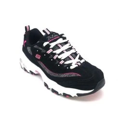 'Skechers' Women's D'Lites Me Time - Black / Hot Pink -cowboy shop skechersdlites1 dc4c8283 433c 4d8d ba74 91df54d71ce9 1024x1024@2x